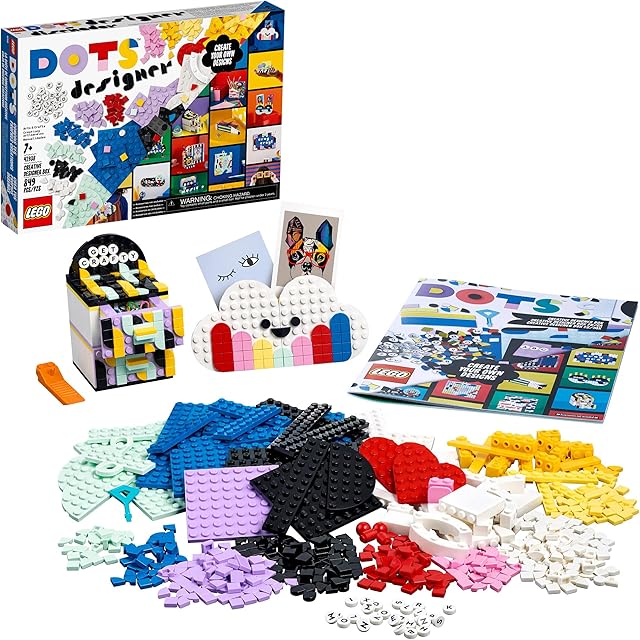 LEGO DOTS Creative Designer Box 41938 DIY Craft Decoration Kit; A Wonderful Inspirational Set for Creative Kids; New 2021 (779 Pieces)