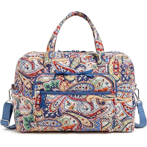 Women's Cotton Weekender Travel Bag