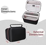 Cas de voyage Baby Monitor pour l'optique infantile DXR-8 PRO/HelloBaby/VTech/VAVA/ANMEATE/Security Baby Monitor - Sac de rangement de protection dure