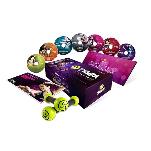 Zumba Exhilarate Body Shaping System DVD Set