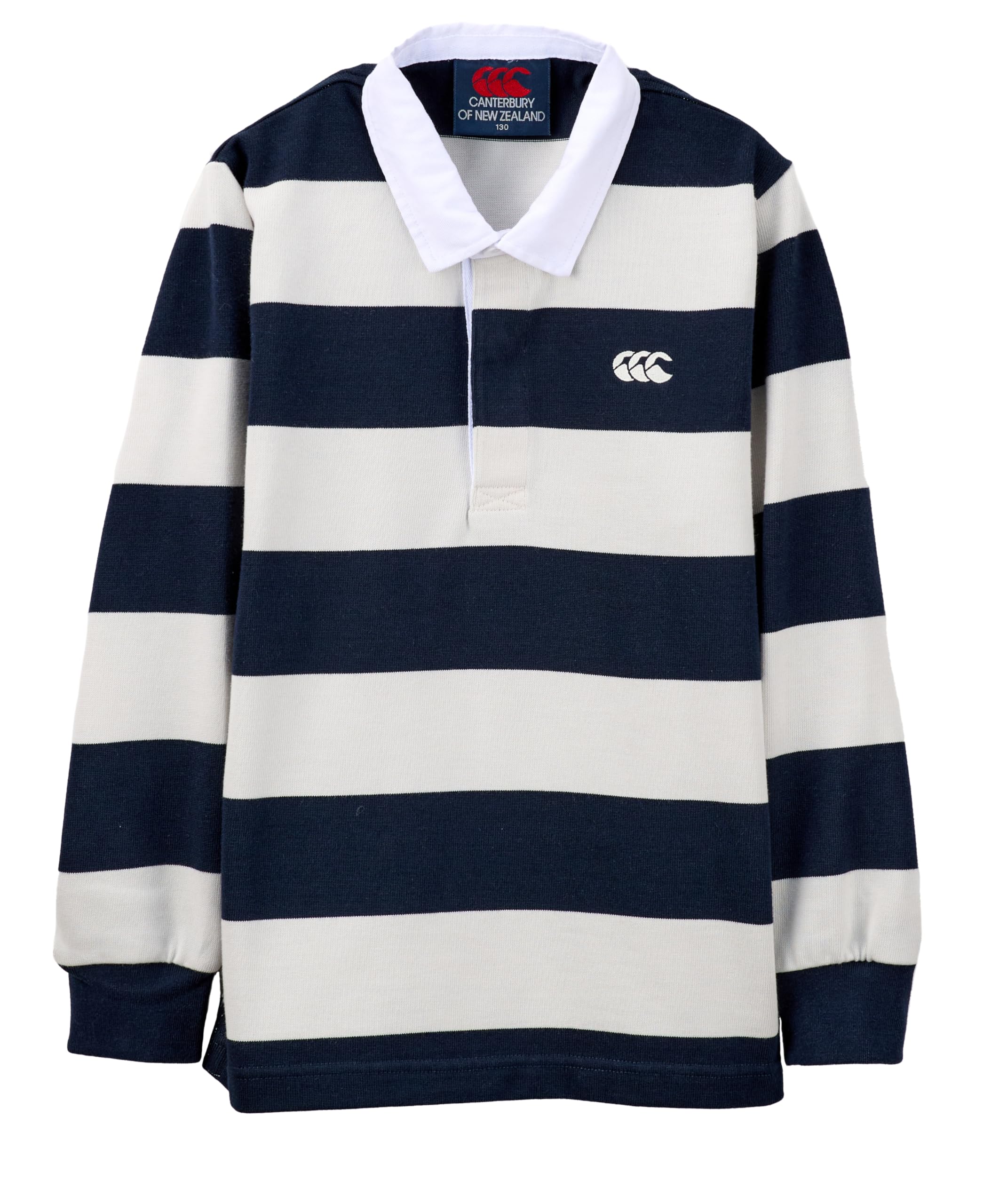 Amazon | [カンタベリー] KIDS L/S RUGBY JERSEY 29_ネイビー 130