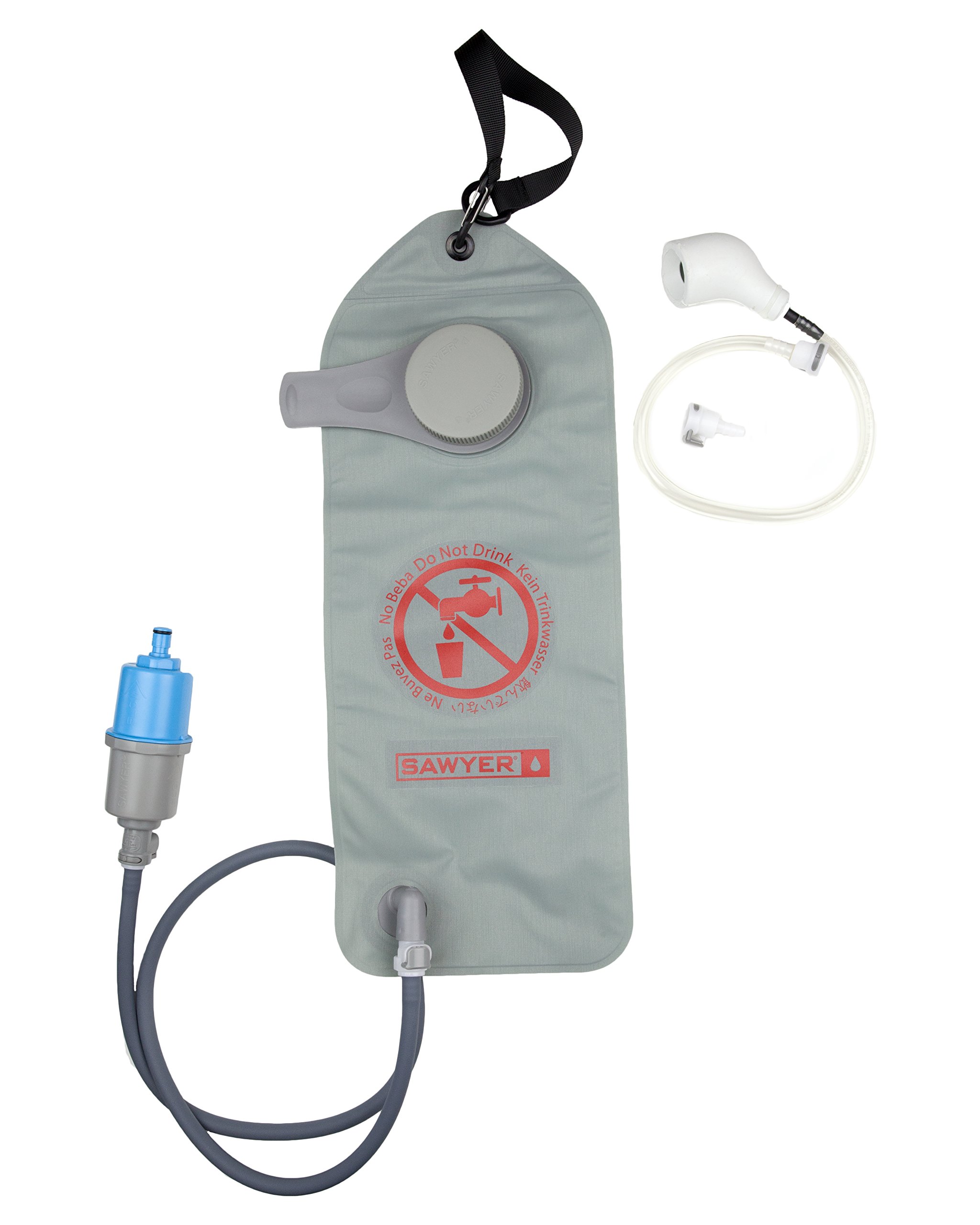 SAWYER PRODUCTS SP161 Single Bag 0.1 Micron Water Filtration System, 2-Liters