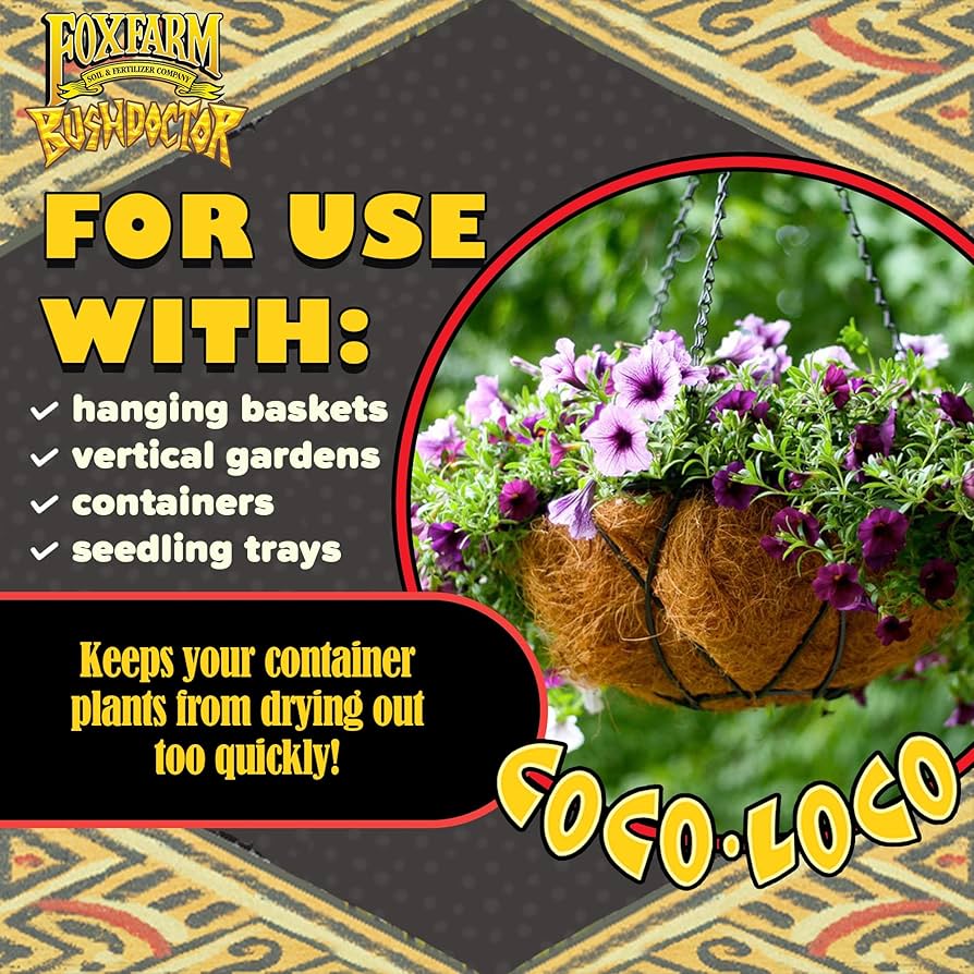 【coco】 GROW!T Organic Coco Coir - Compressed | Sage Garden