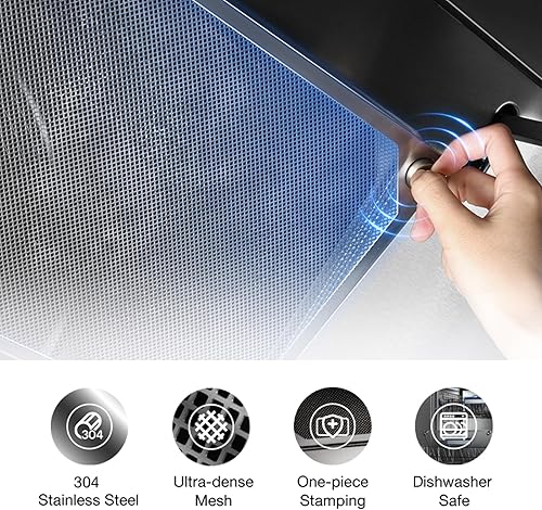 Miniatura 3 de ROBAM Campana extractora Under Cabinet R-MAX2 de 30 pulgadas, campana de cocina de 1100 CFM con motor BLDC, serie de ventilación inclinada, control