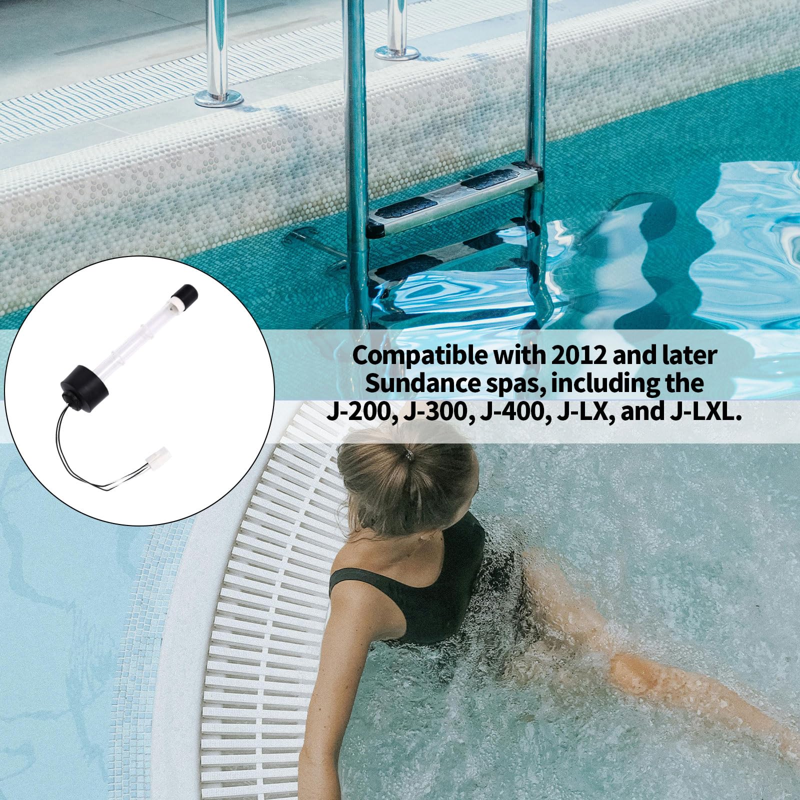 Żarówka Zamienna do Clear Ray XL, 6472-841 Basen do Wanny z Hydromasażem Clearray Żarówka Wanny Hydromasażem de Sundance Spas System Oczyszczania Wody ClearRay