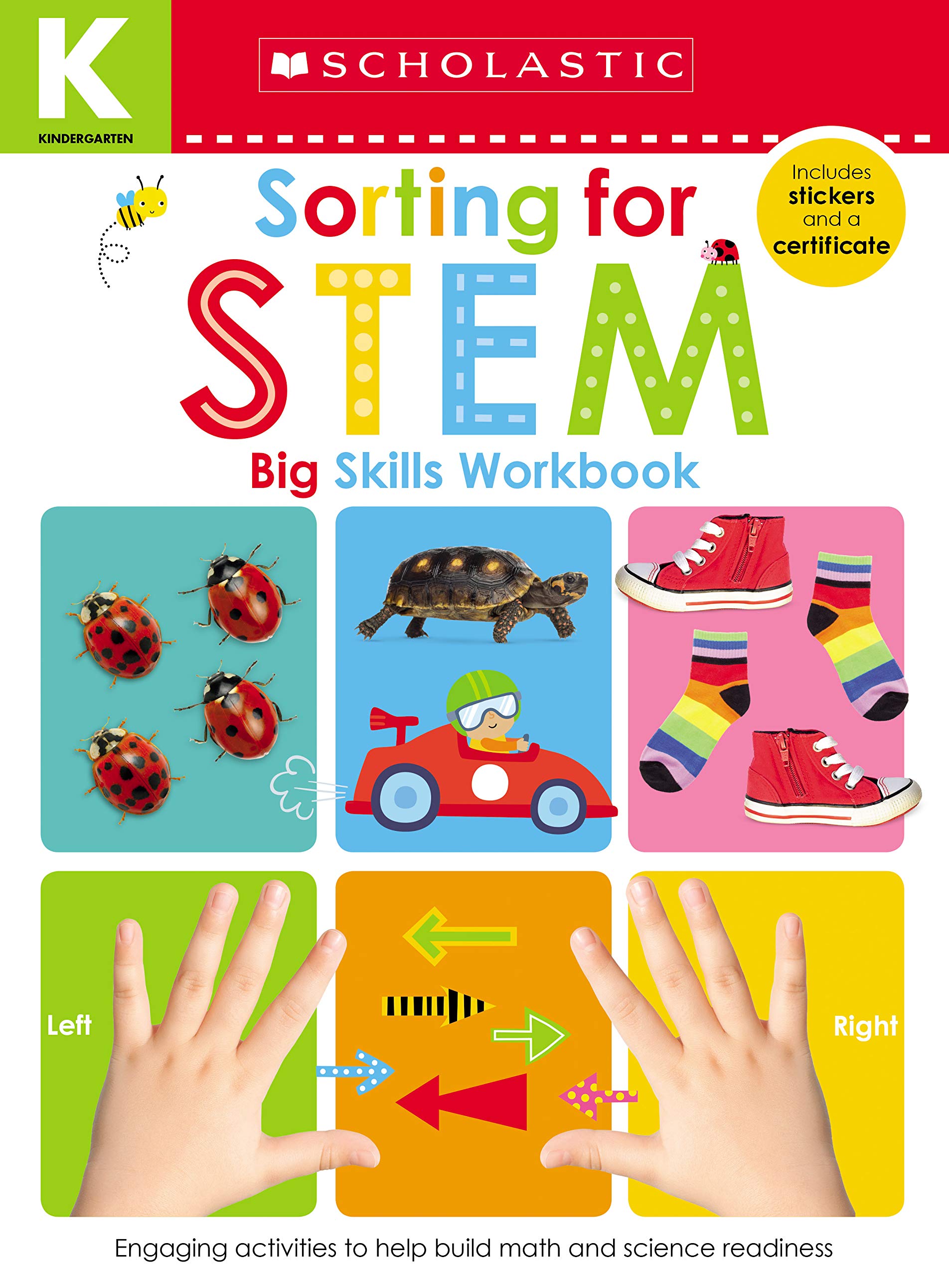 Scholastic Sorting for Stem Kindergarten Workbook: Early Learners (Big Skills Workbook)