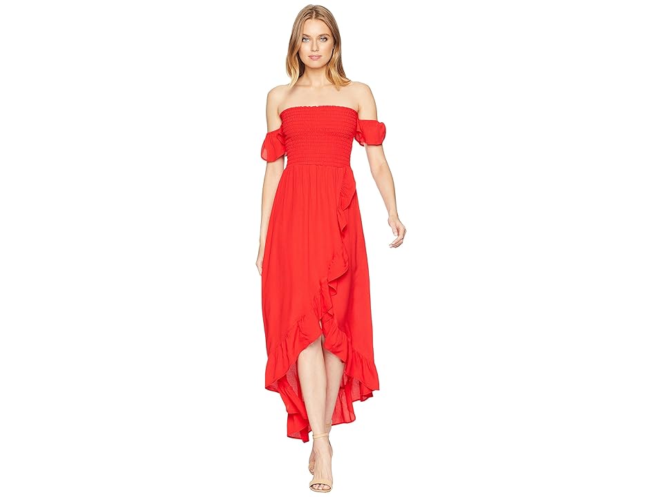 

Lucy Love Wild Hearts Dress (Scarlet) Women's Dress, Red