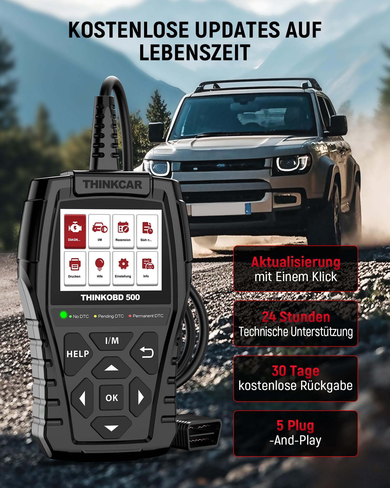 ThinkOBD500 OBD2 Diagnosegerät