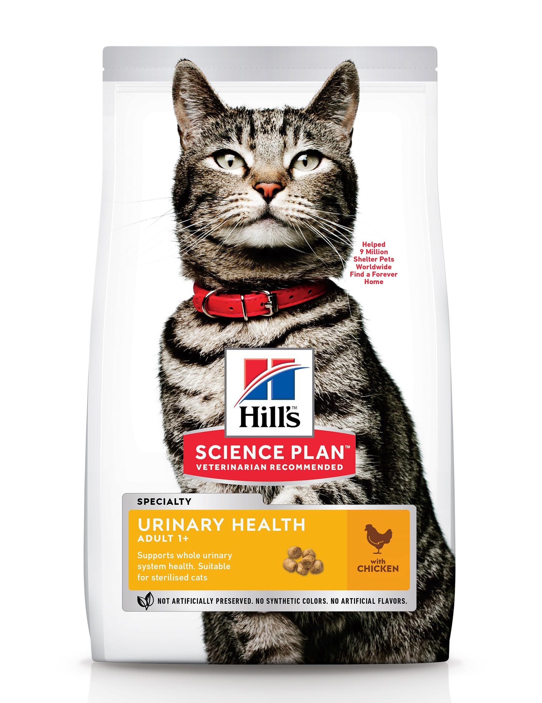 Science Plan Urinary Health Adult Cat Food with Chicken 1.5kg