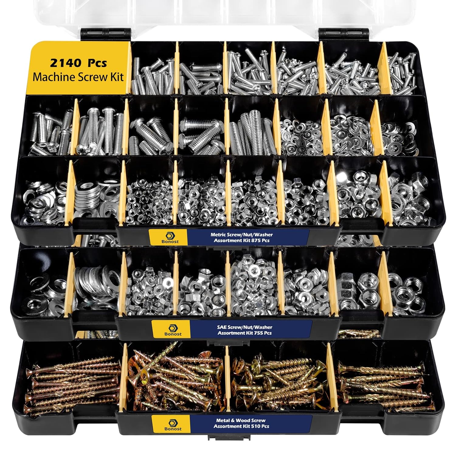 2140 Pieces Hardware Assortment Kit Amazon.ca Tools & Home Improvement
