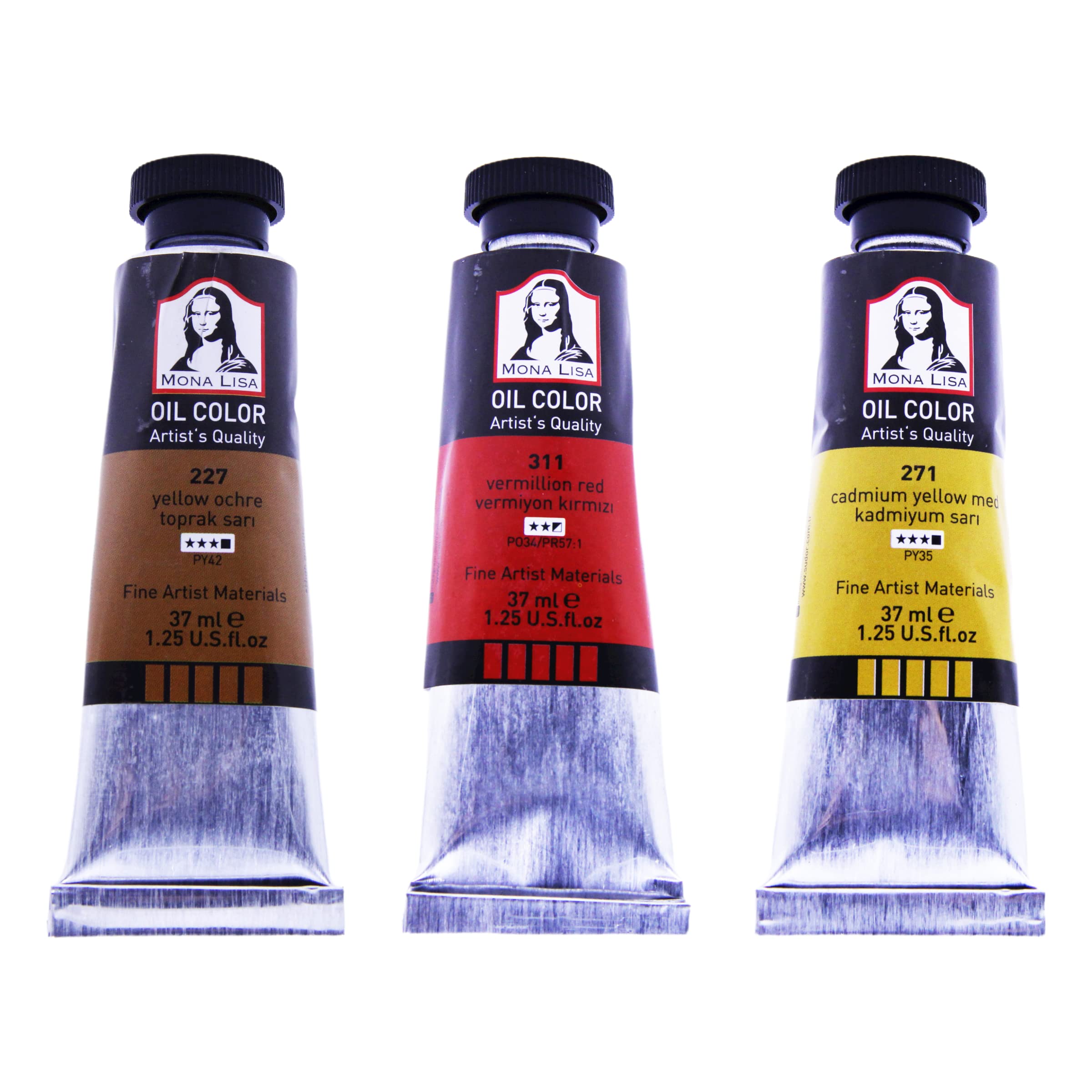 Lot De 6 Tubes Peinture à L'Huile Grumbacher - Artiste Qualité - Couleurs Assorties Neuf