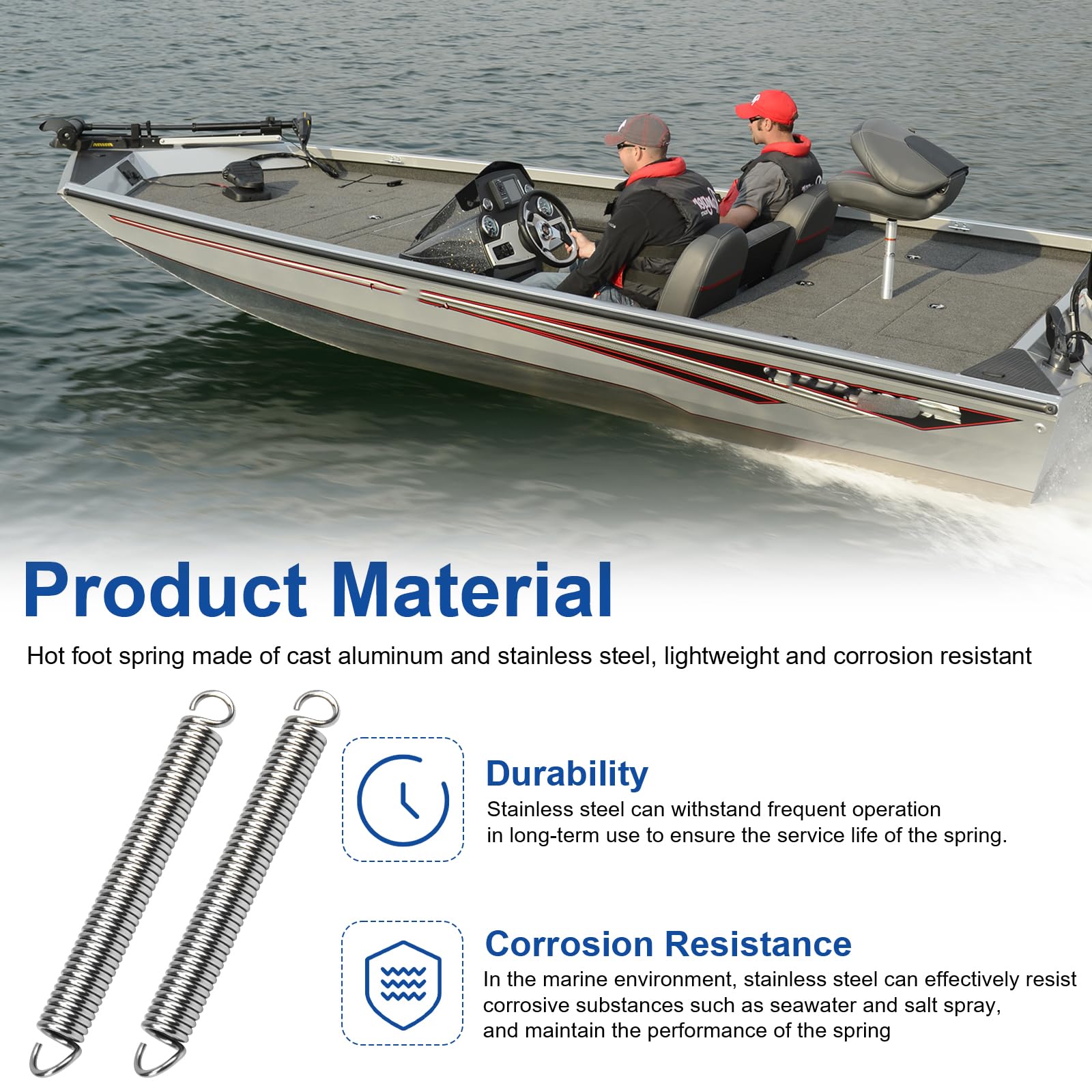 Mariene Spring Snapklik.com : Hot Foot Spring Replacement Kit For TH Marine Spring STD ...