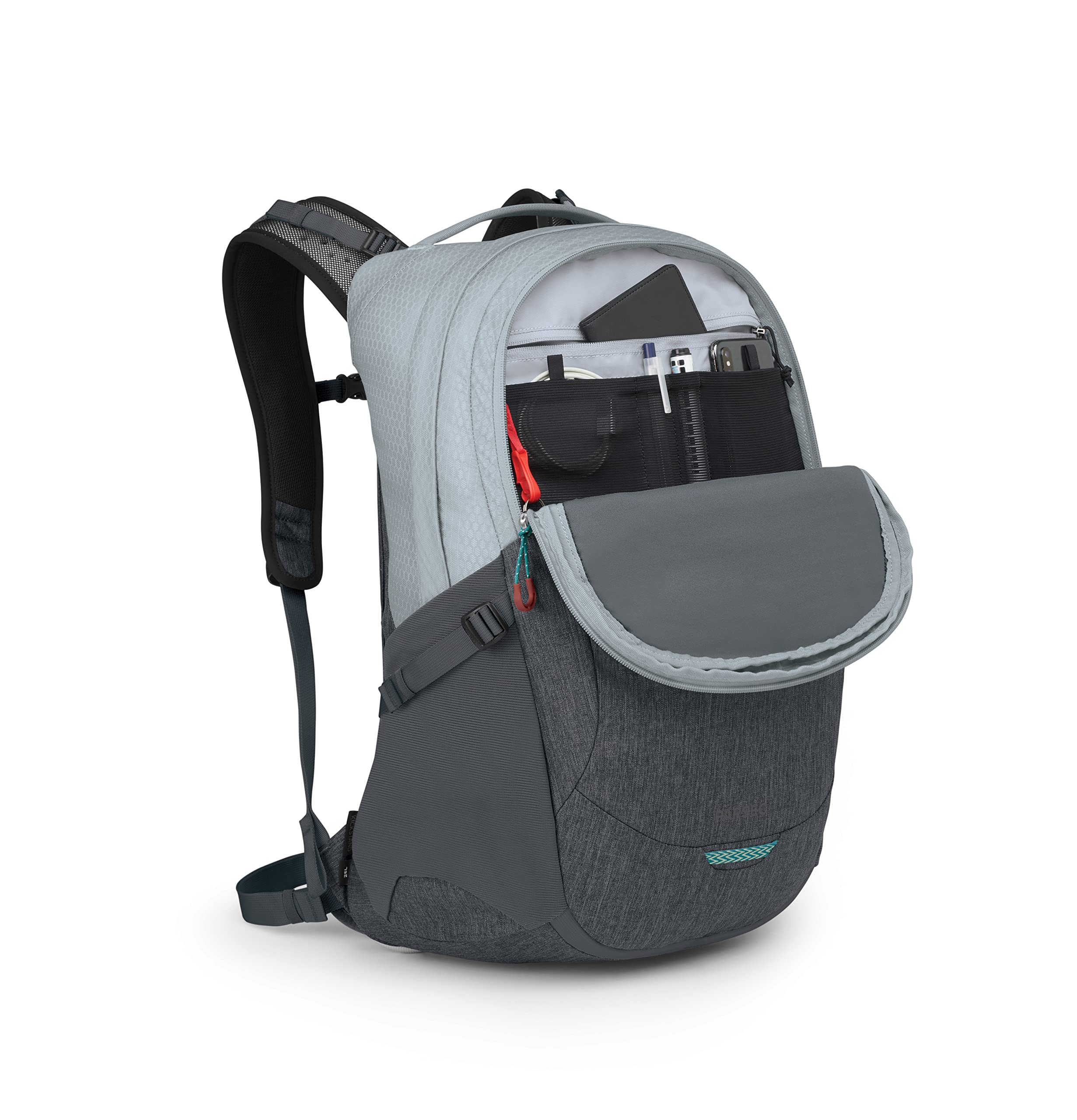 Osprey Parsec 26l Laptop Backpack Silver Lining Tunnel Vision Pop