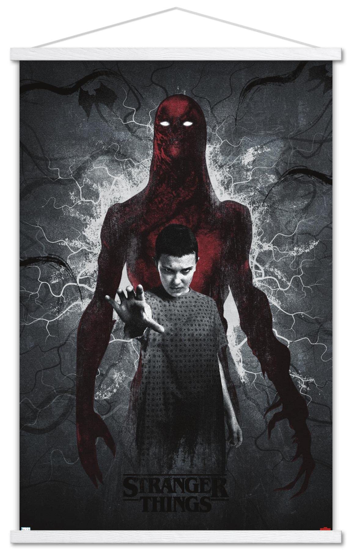 Poster Stranger Things 4 accroche magnétique sans abîmer les murs