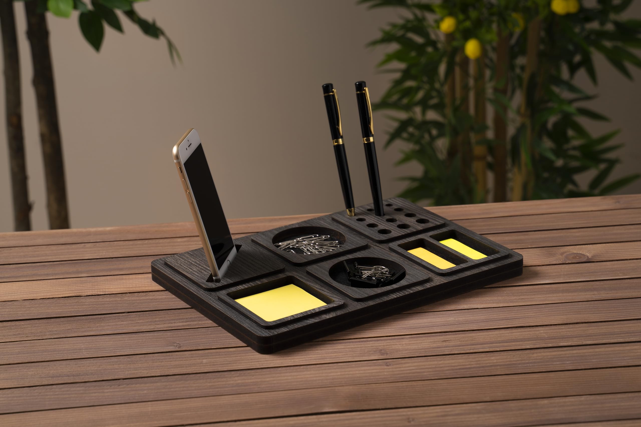 Vigowood 6 Parça Masaüstü Organizer Antik