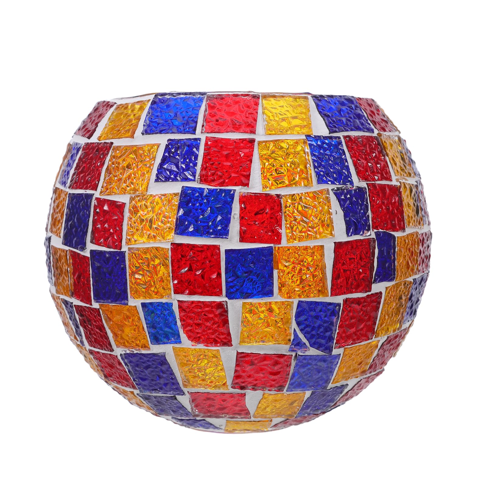 Gadpiparty Abat-jour Rétro en Verre Mosaïque Coloré 16x16x13 Cm pour Lampe de Table E26/e27, Globe de Rechange Suspendu, Abat-jour pour Lustre et Lampadaire, Ambiance Lumineuse Apaisante