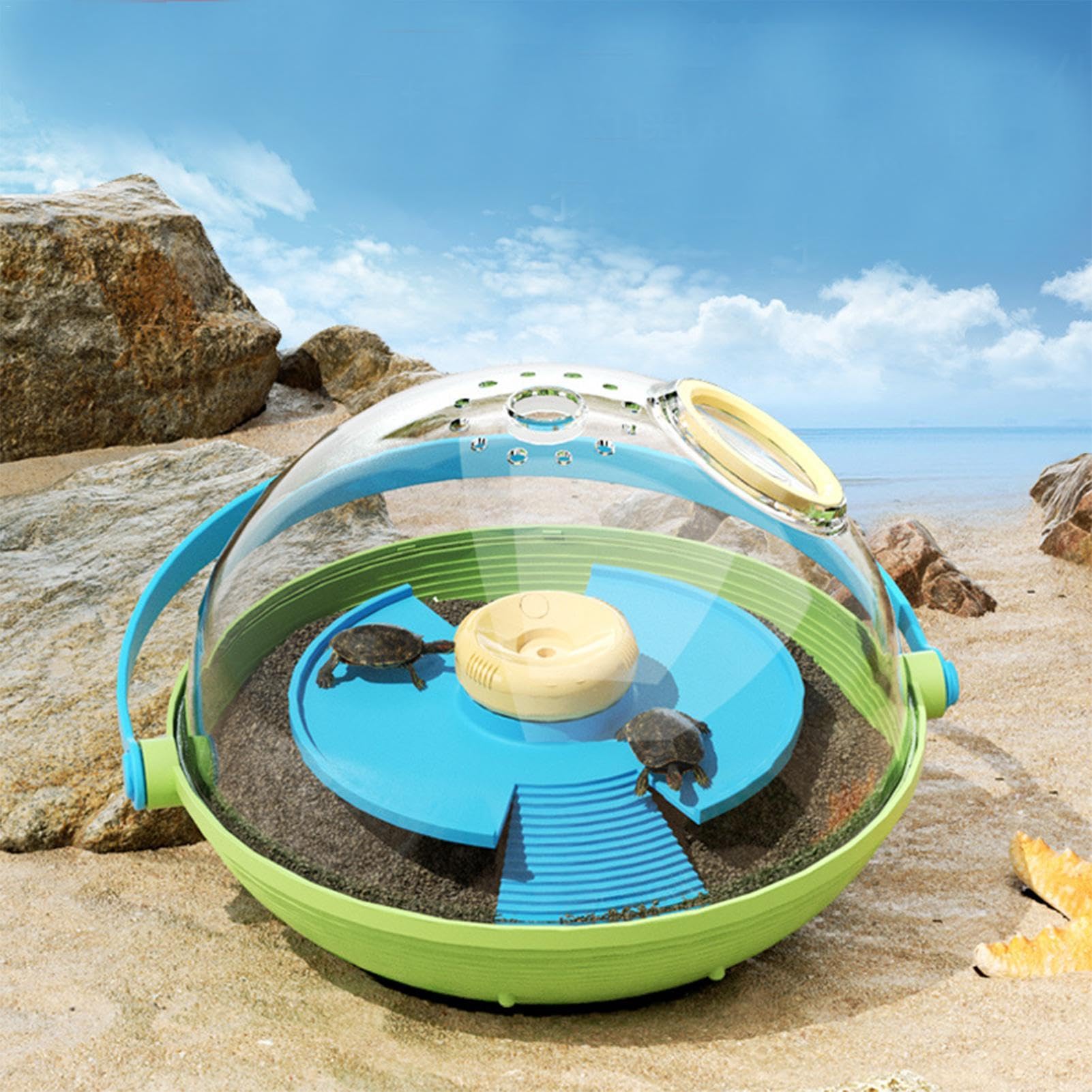 Turtle Habitat - Starter Kit Incubatore per tartarughe con , serbatoio