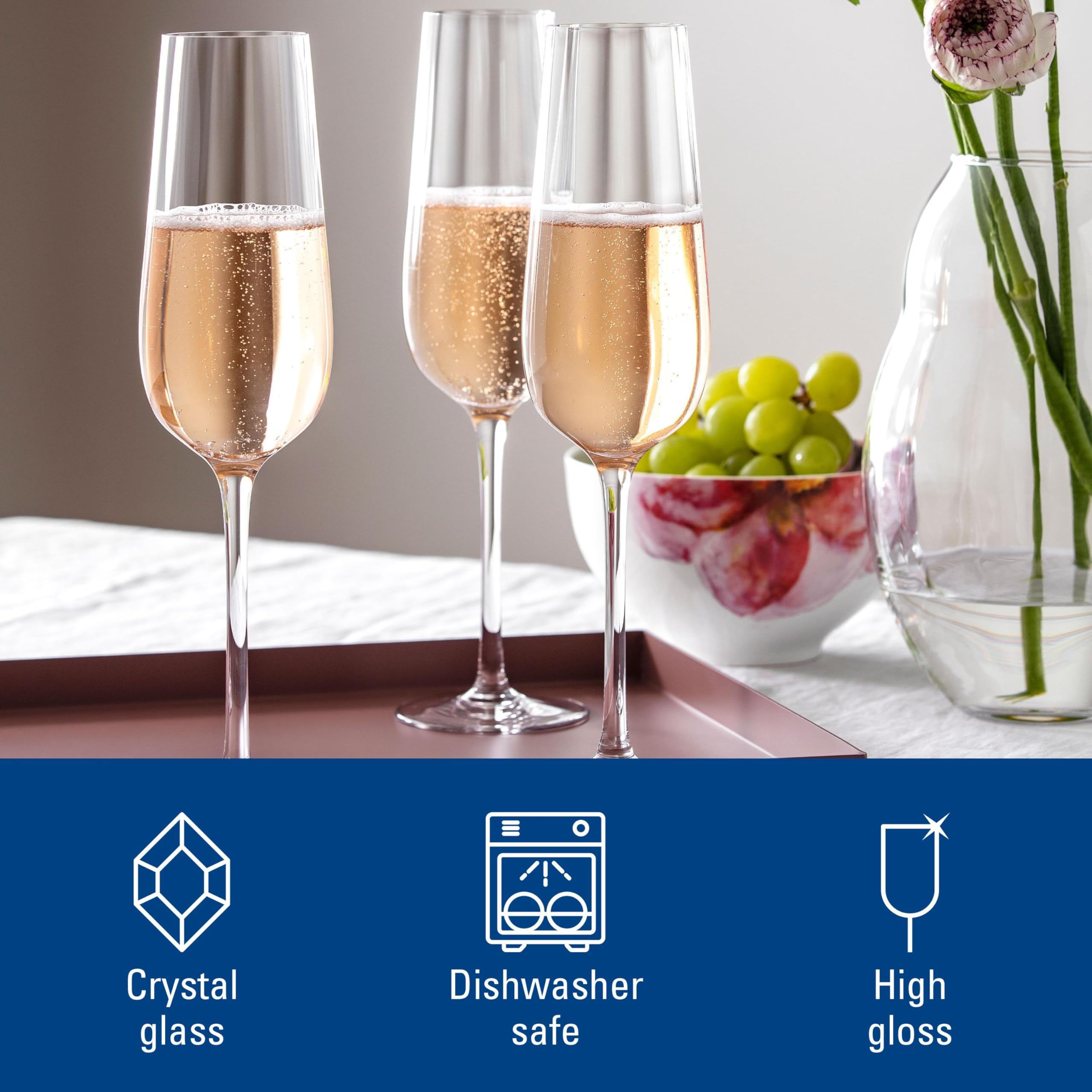 Villeroy & Boch Witte Wijnglazen La Divina - 380 ml - 4 stuks