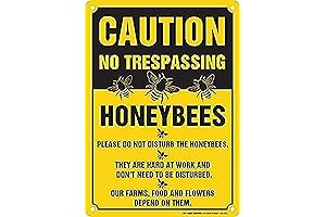 Stanley Bee Signs Property Warning Sign