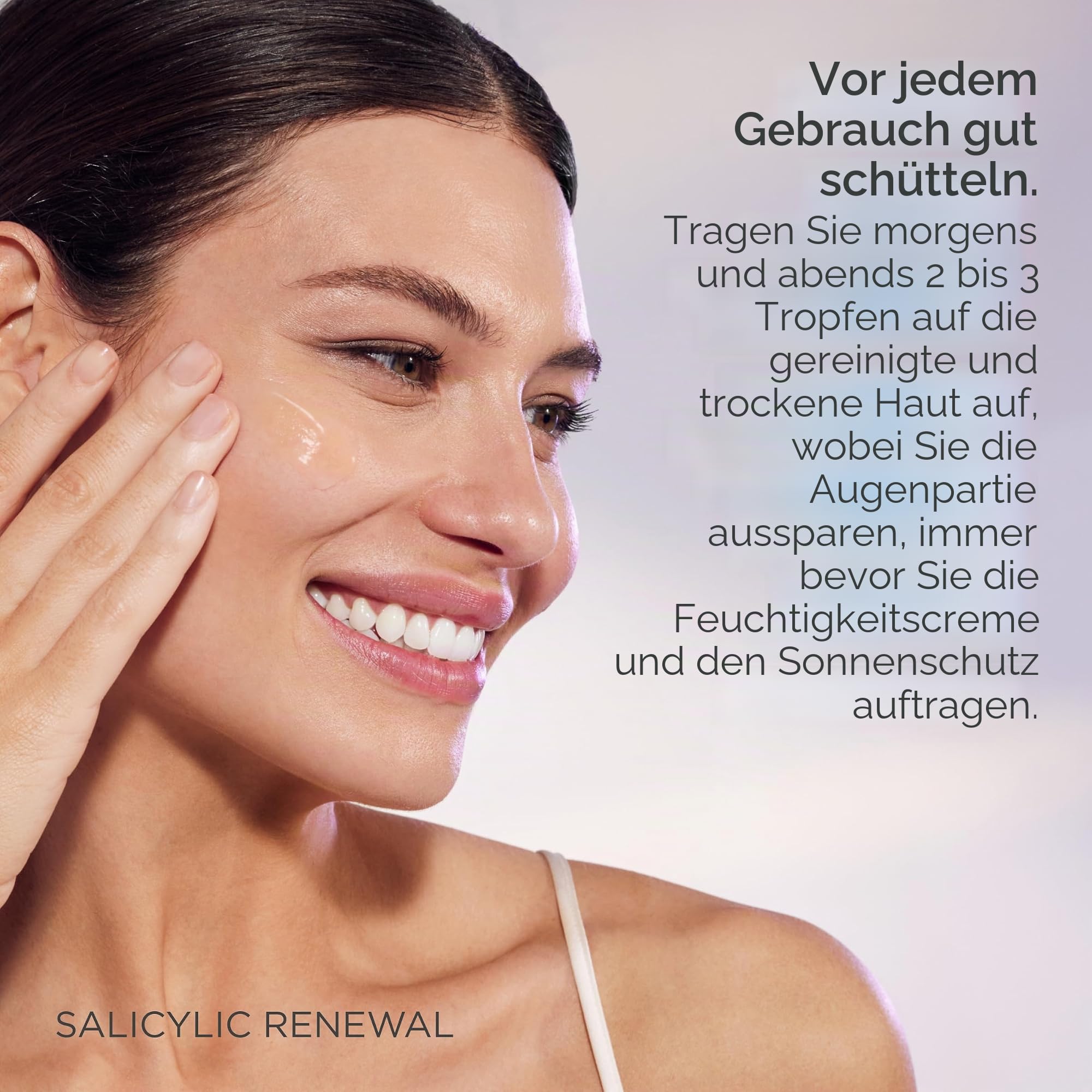 ISDIN ISDINCEUTICS Salicylic Renewal Gesichtsserum mit Salicylsäure, reduziert Unvollkommenheiten und Falten, Anti-Aging, schnelle Absorption, leichte Textur, 30 ml