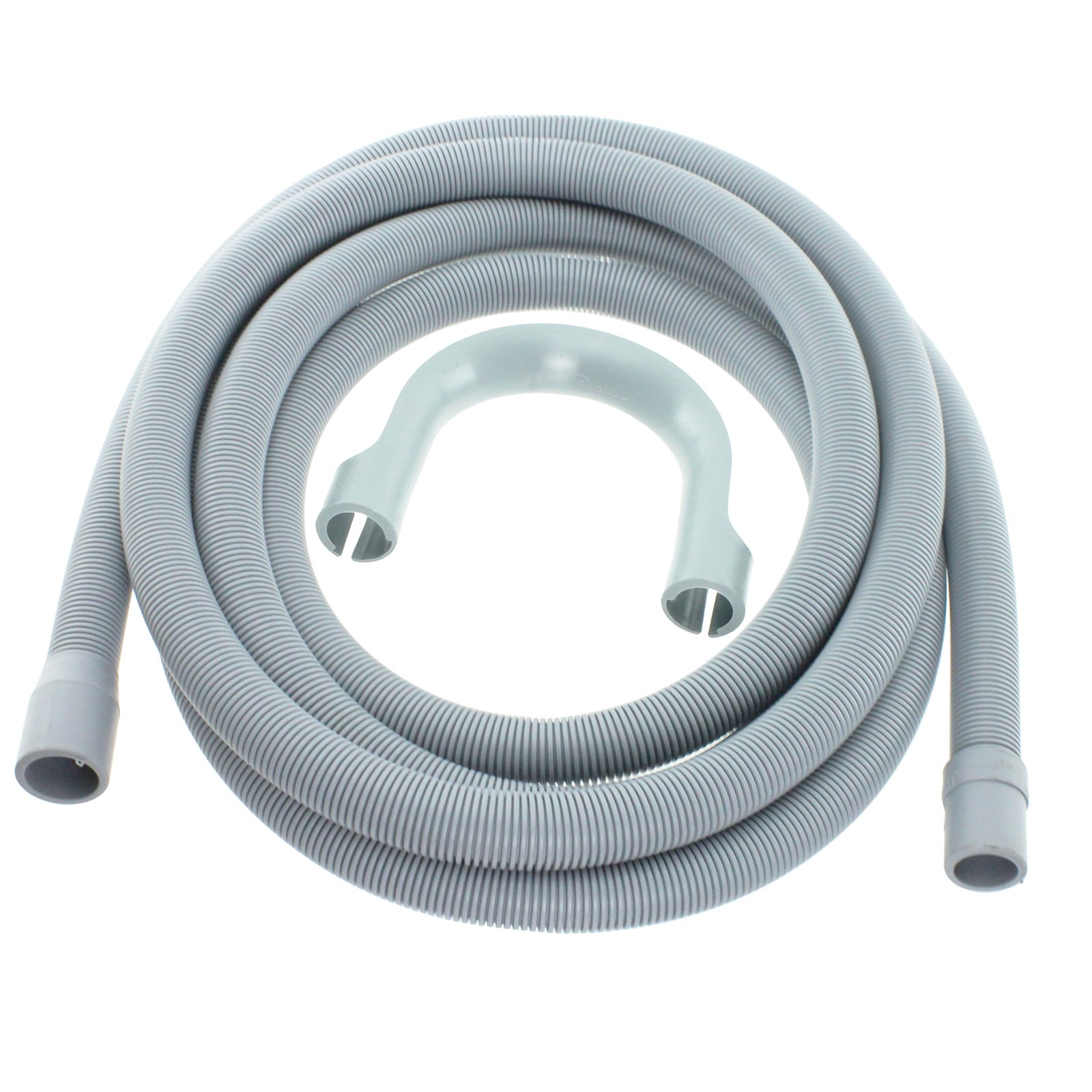 B&Q -  Universal Extra Long Water Pipe Outlet Hose For Washing Machine (4M 19mm & 22mm Connection)