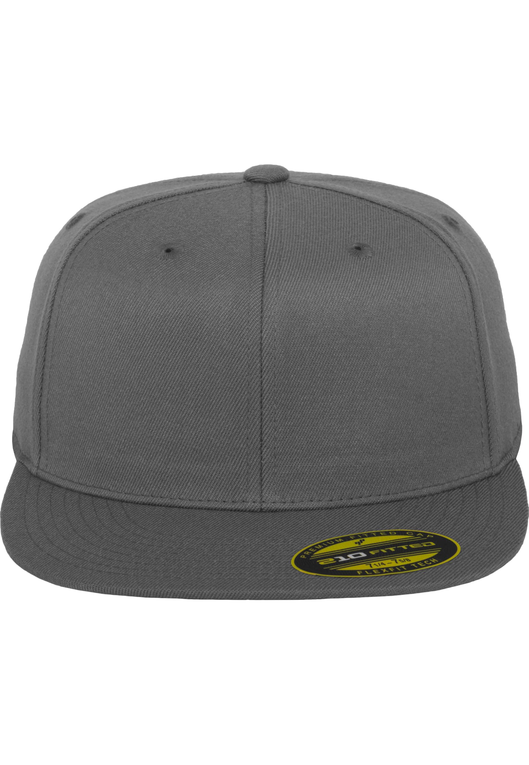 Flexfit Erwachsene Mütze Premium 210 Fitted, grau (darkgrey), L/XL