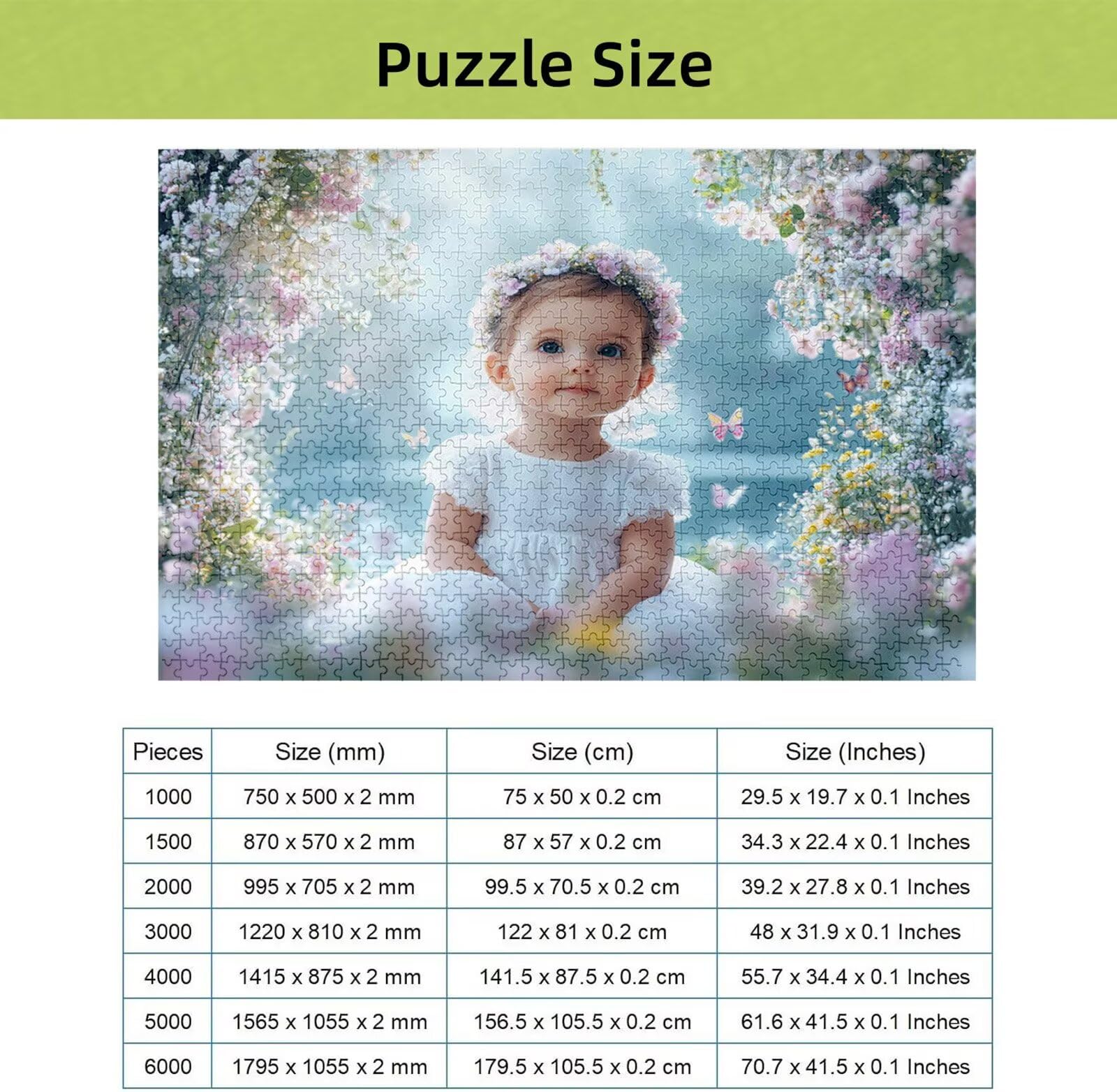 Puzzle 4000 Pièces Enfant, Puzzle 4000 Pièces Adultes et Enfants, Puzzles Bois avec Une Boîte d'emballage Exquise, Jeu Éducatif Puzzles Fleur, Noël Decoration Maison, Cadeau Femme, Cadeau Homme H-2062