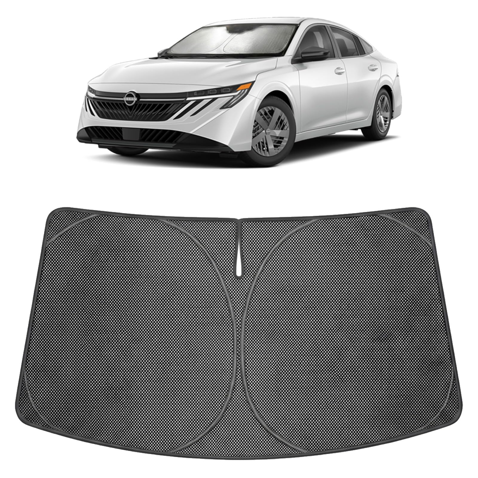 Proadsy Custom Fit Car Windshield Sun Shade for 2020-2026 Nissan Sentra