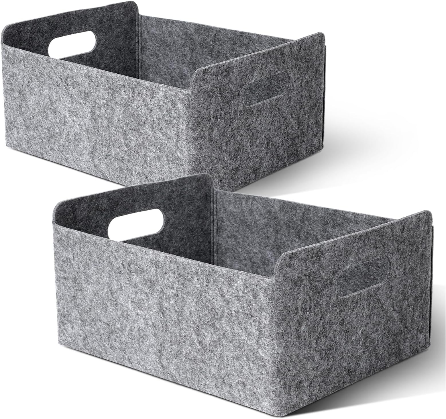 Hejo 5 Stück Stoff Aufbewahrungsboxen Groß - Falbarer Organizer Für Kleiderschrank