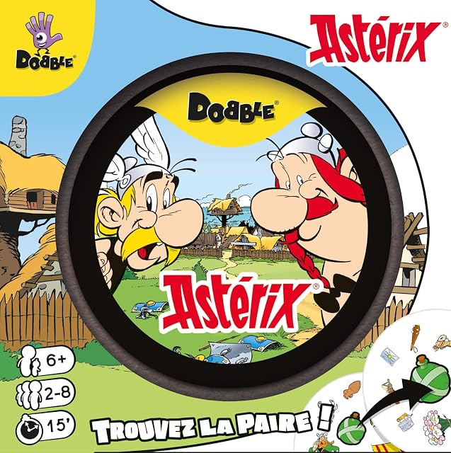 Foto 2 de 8 de Asmodee - Dobble: Astérix - Juegos de Mesa - Juegos de Cartas - Juego de observación y rapidez