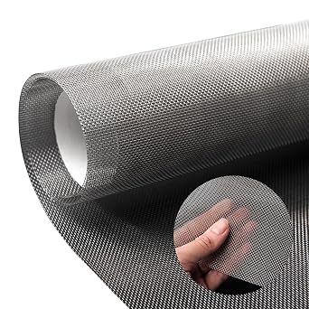 AMZDEPOT Wire Mesh Roll, 16x40 Inch 20 Mesh Stainless Steel
