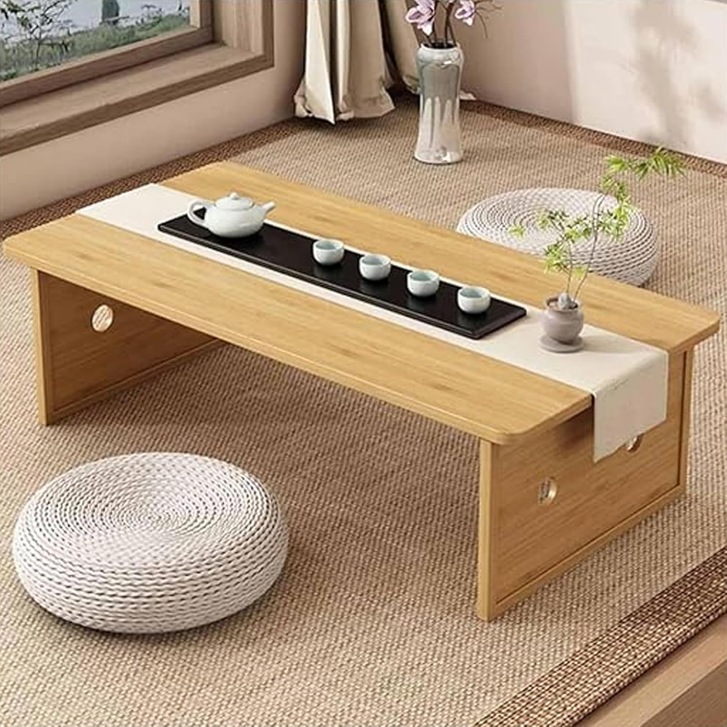 JapaneseStyle Low Table, Japanese Low Floor Table Tatami