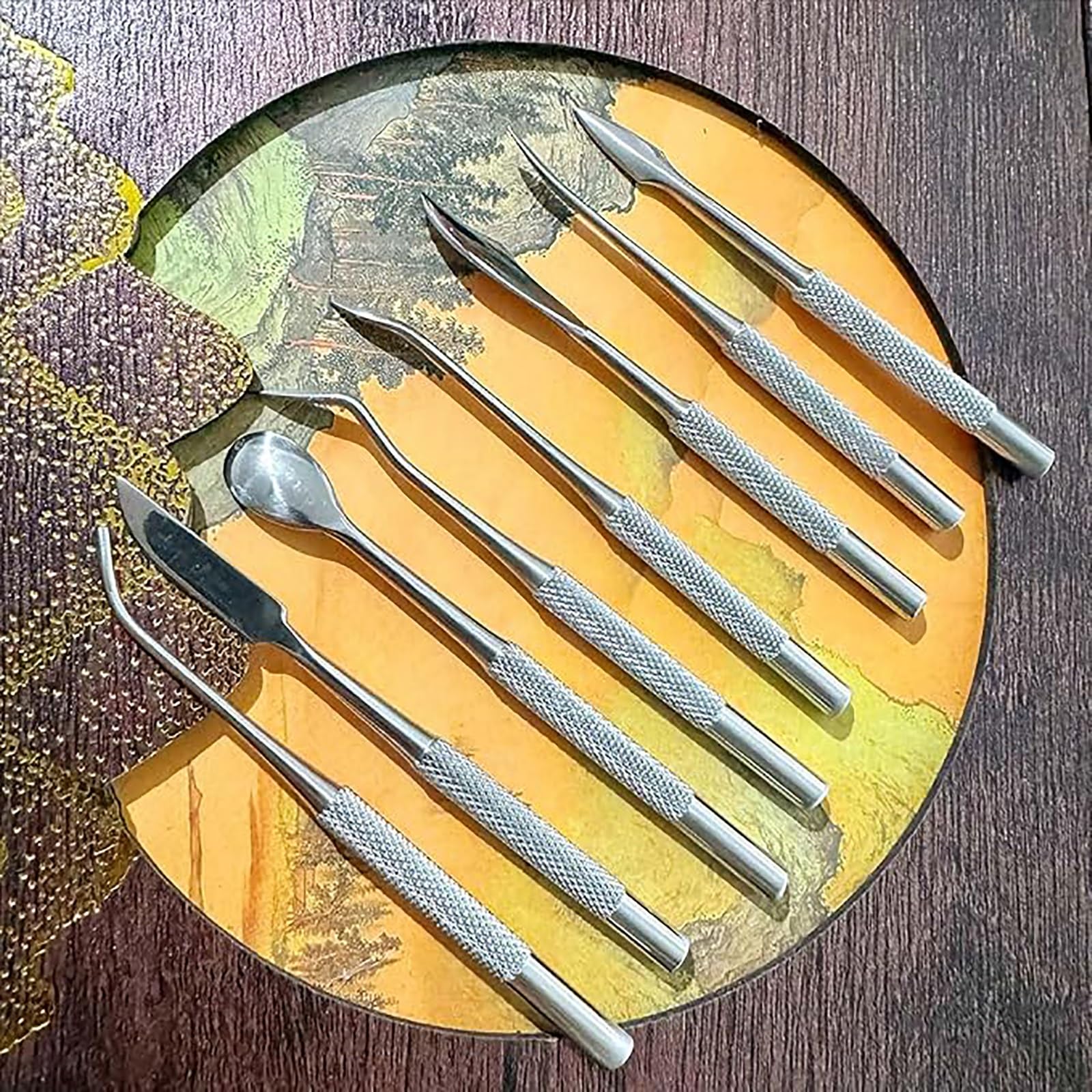 Genérico Mini Plancha, Plancha pequeña for Costuras, Manualidades, Acolchado, Costura de Telas, Manualidades y proyectos de Bricolaje, unión de Cintas, prensado con Temperatura Ajustable