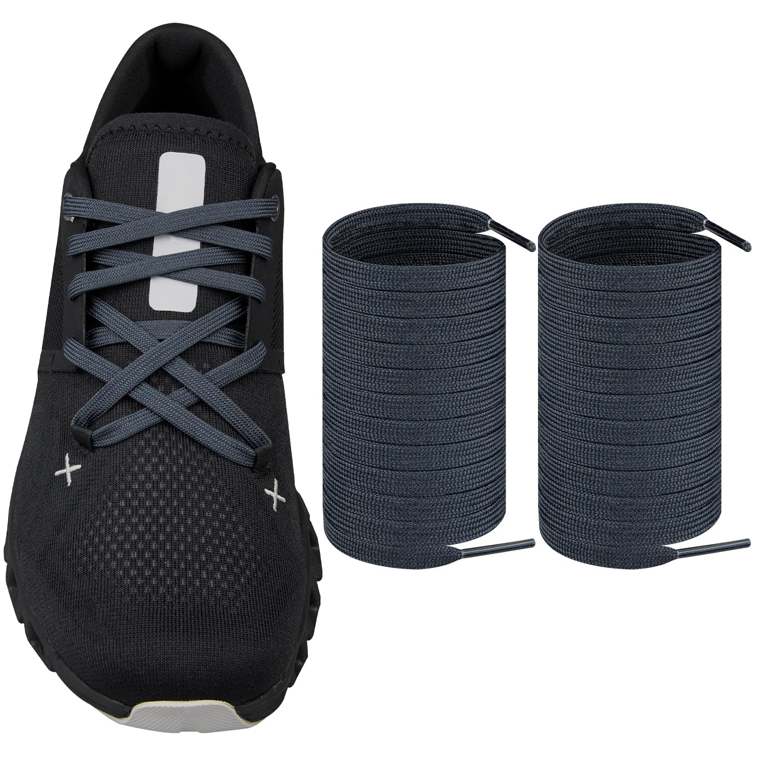 Shoelaces for On Cloud X3, X4, Shift, Cloudflow, Cloudwift, Cloudmonster Running Replacement Flat Shoes Laces Strings