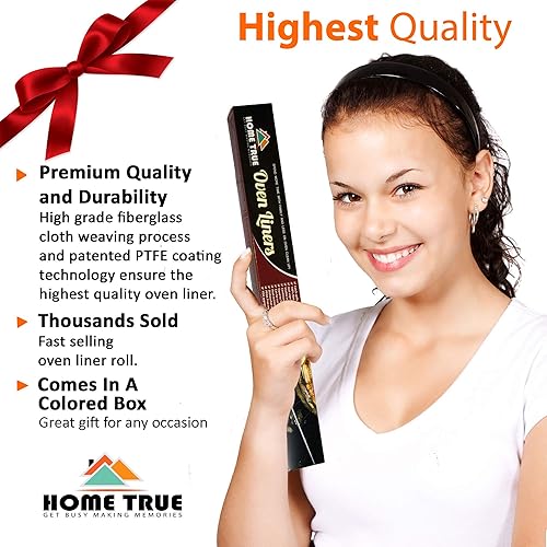 Miniatura 7 de Home True Tapete para hornear, silicona, sin PVC, rectangular, negro, 70 x 16.25 pulgadas