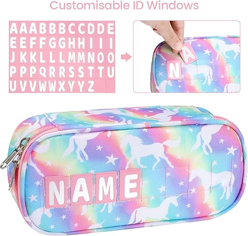 Miniatura 9 de Cambond Bonito estuche para niños, estuche de gran capacidad para niños, estuche de almacenamiento grande para la escuela, solo estuche, espacio