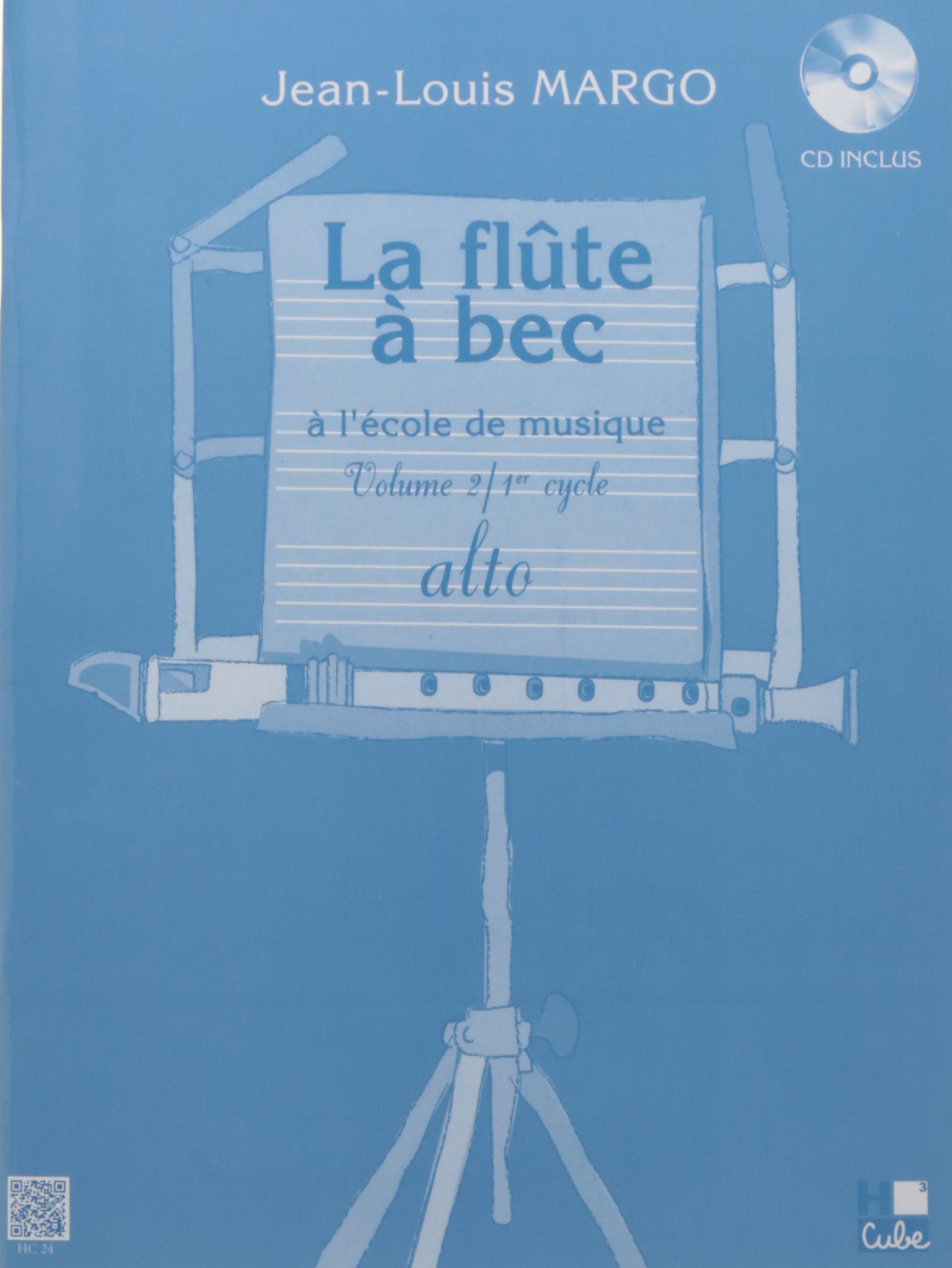 FLUTE A BEC A L'ECOLE DE MUSIQUE VOL.2 + CD --- FLUTE A BEC ALTO
