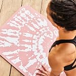 adidas Tie-Dye Yoga Mat with Carry Strap - 10mm Thick Exercise Mat, Non-Slip for Yoga, Pilates, Stretching, Fitness & Gymnastics, Yoga Accessories for Women, Home Gym & Workout Mat, Home Gym Equipment