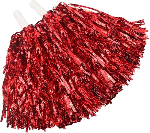 Vista 45 de Hooshing Pompones metálicos esponjosos, esponjosos, 12 unidades, 24 unidades, para equipo, deportes, fiesta de espíritu, adoptar un proceso