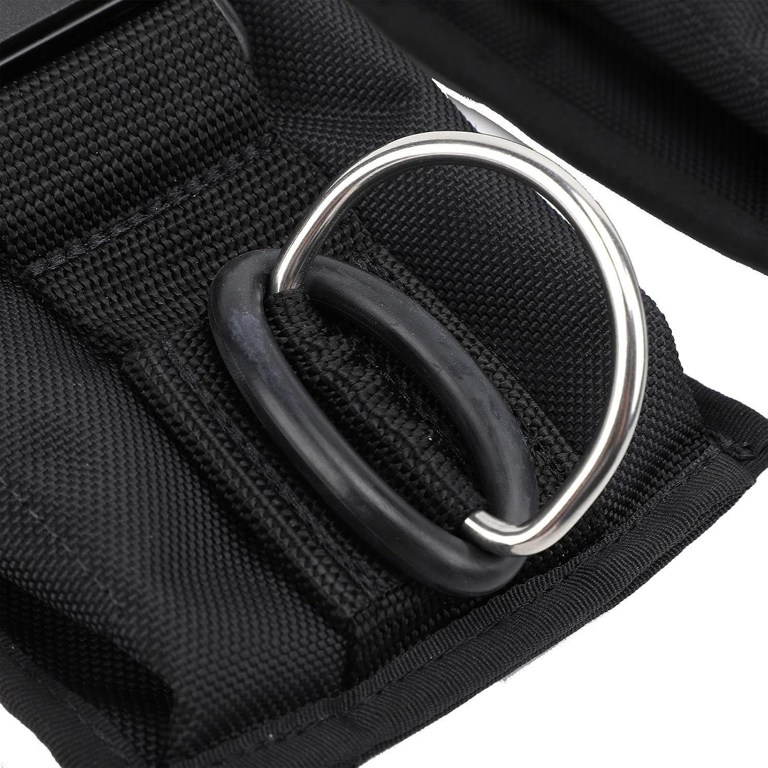 2PCS Scuba Weight Pocket with Quick Release Buckle, Nylon Diver Weight Belt Bag Pouch for BCD Diving, Removable Insert Plate and Stainless Steel D Ring for Dive Gear