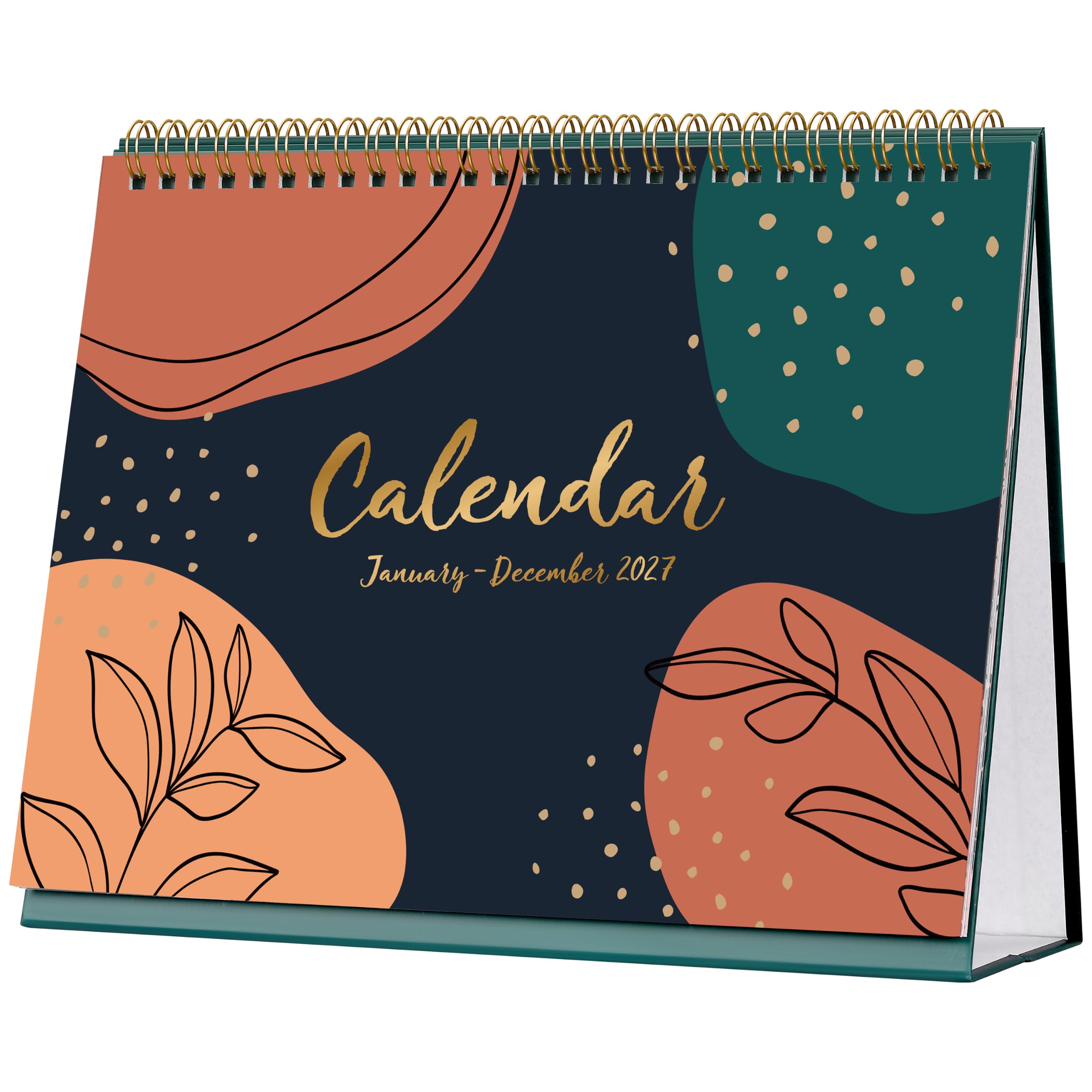 2027 Desk Calendar, Desktop Calendar 2027