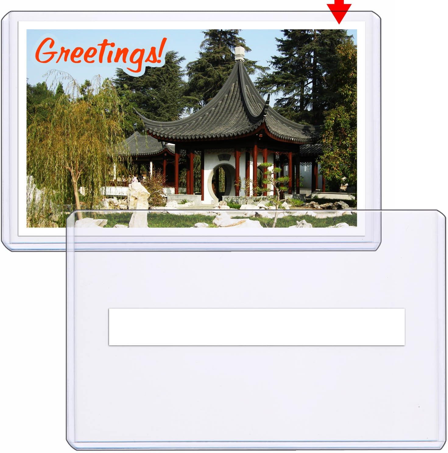 StoreSMART - Rigid Print Protectors - Peel & Stick - Remove & Reuse - 50-Pack - 3 3/4" x 5 7/8" - Postcards - Toploaders - HPP334X578PSR-50