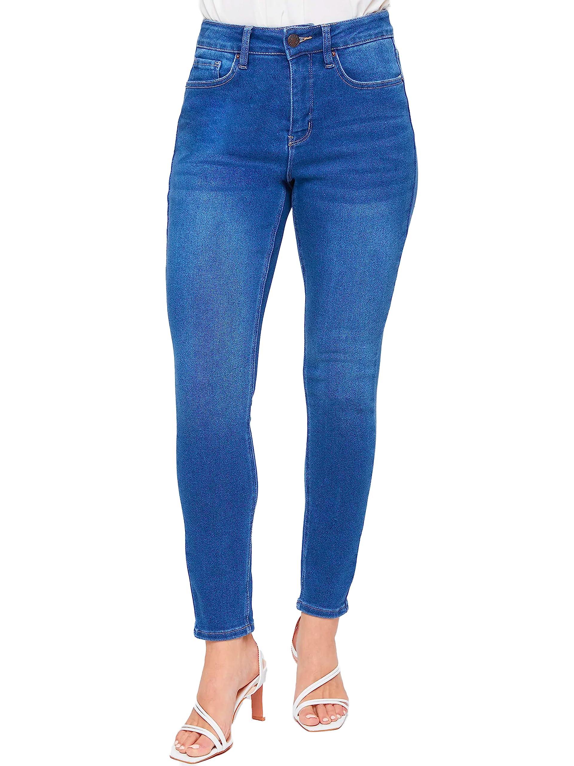 Royalty For Me Womens Women's Vintage Dream High Rise Skinny Jeans