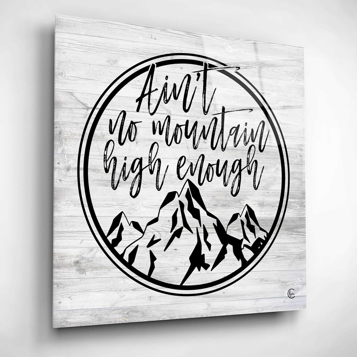 Epic Art 'High Enough' by Fearfully Made Creations, Acrylic Glass Wall Art, 12"x12"