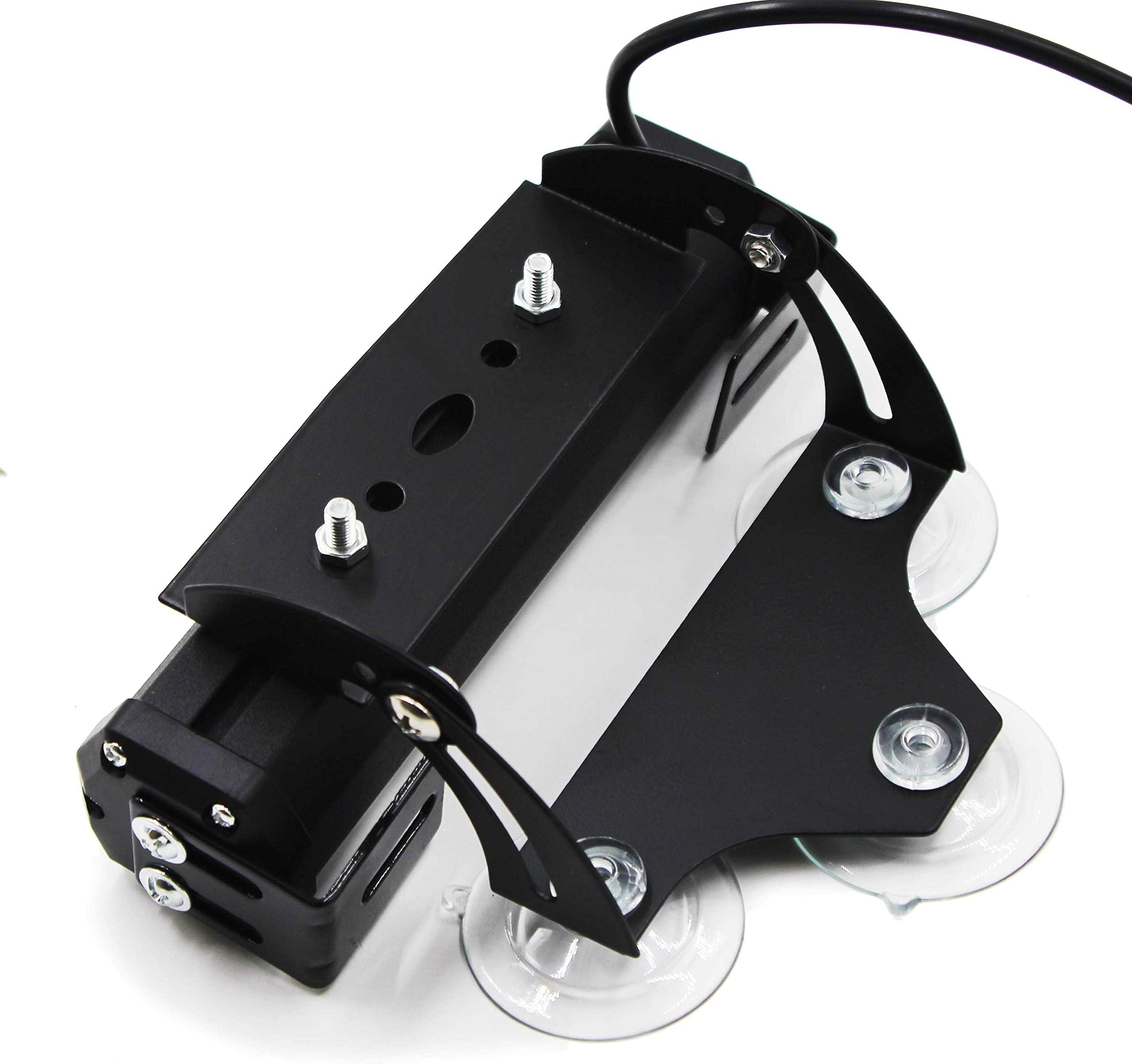 2 Pcs Light Holder Adjustable Bracket Replacement for LED Traffic Advisor Emergency Warning Vehicle Strobe Lights