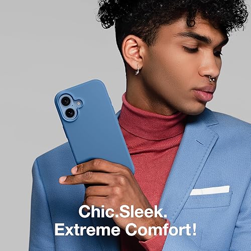 Miniatura 185 de GONEZ Funda para iPhone 14 Pro, compatible con Magsafe, con protector de pantalla + protector de lente de cámara, forro de microfibra suave