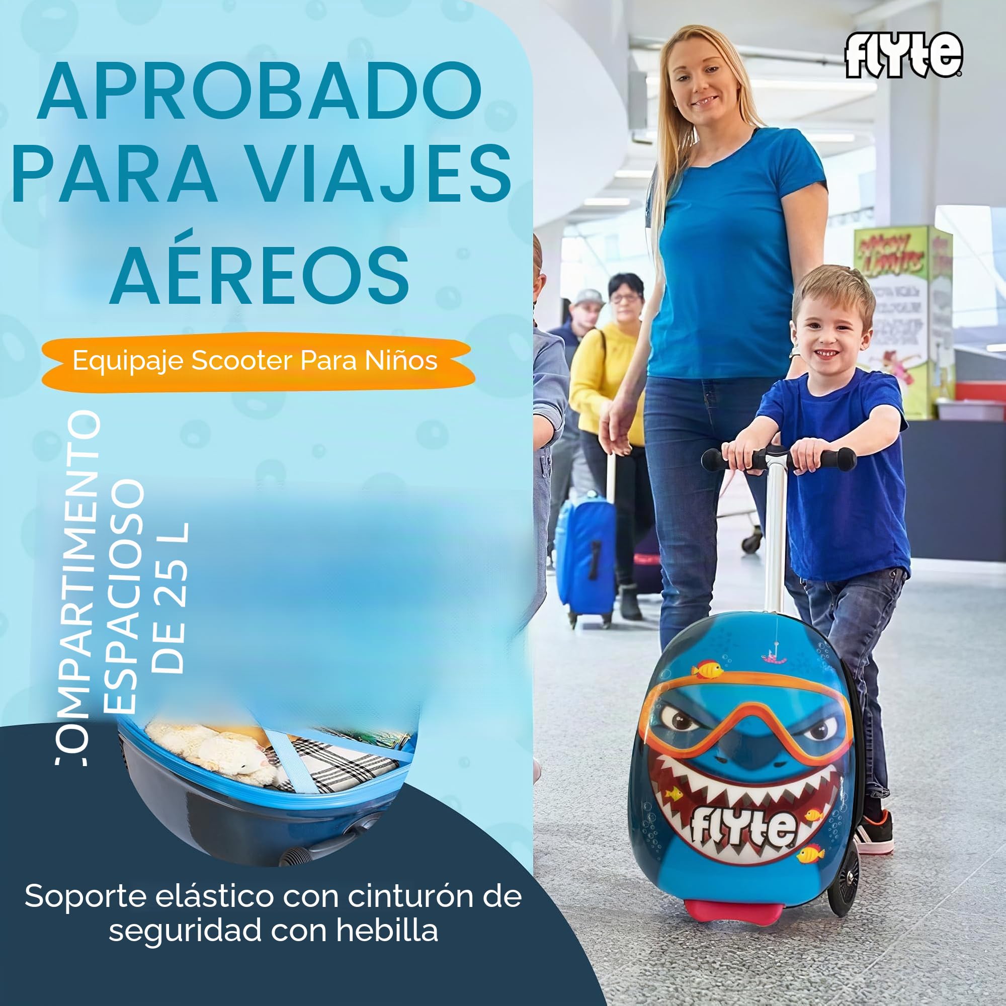 Flyte Maleta Midi para Scooter de 18 Pulgadas