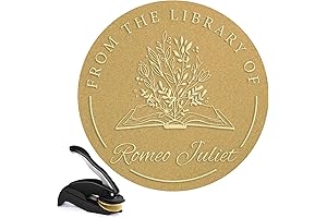 Personalized Embosser Stamp for Books: Express Your Ownership with Style