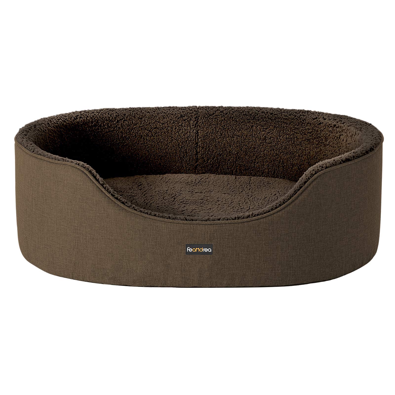 Feandrea Cuccia Cane, Cuscino Reversibile, Lavabile, 92 x 72 x 28 cm PGW033K01