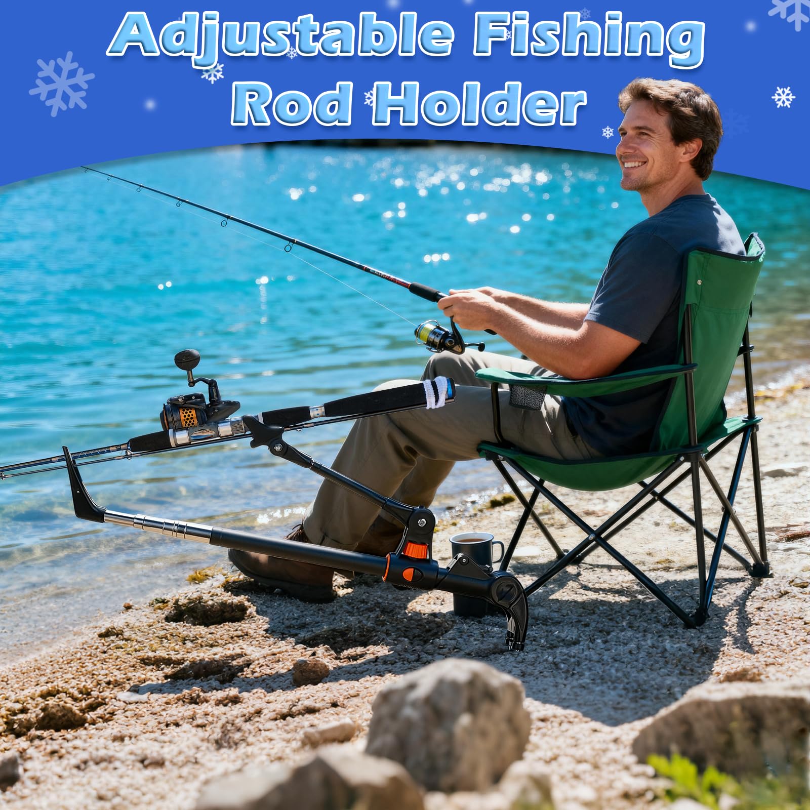 Calendario de Adviento de pesca 2025 para hombres adultos, adolescentes y niños, regalos de cuenta regresiva de Navidad de 24 días, kit de accesorios de herramientas de pesca para los amantes de la